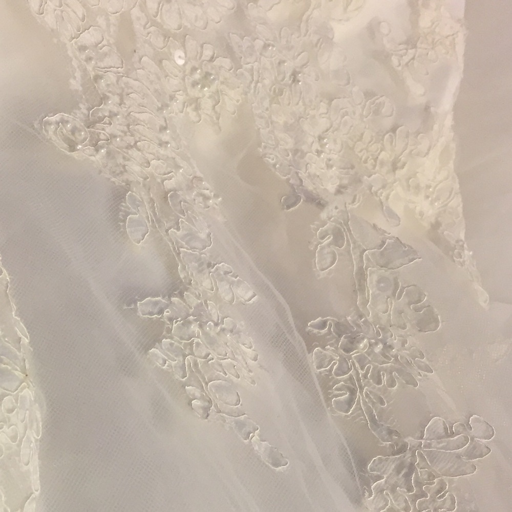 Strapless Full Tulle bottom Dress - Picture 8 of 8